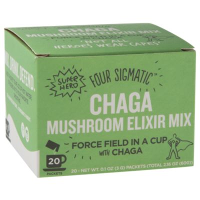 Instant Chaga On-The-Go Mushroom Beverage Bags, 20 ct