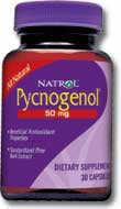 NATROL: Pycnogenol 50mg 60 caps