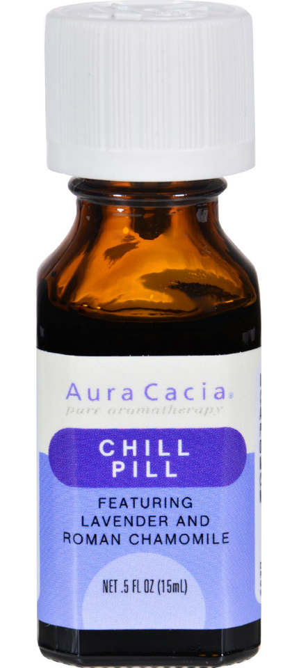 AURA CACIA: Chill Pill Essential Oil - Boxed .5 OZ