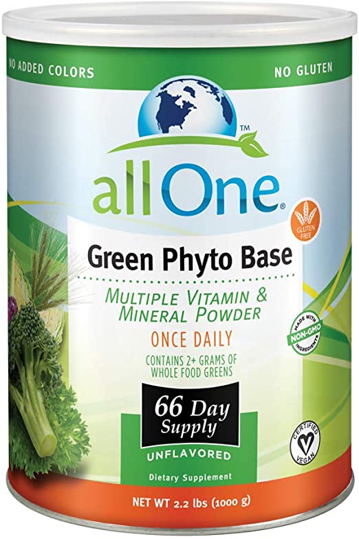 All One: Green Phyto Base 66 Day Unflavored (Can) 2.2lb