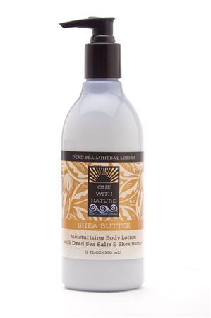 ONE WITH NATURE: Shea Butter Lotion 12 oz