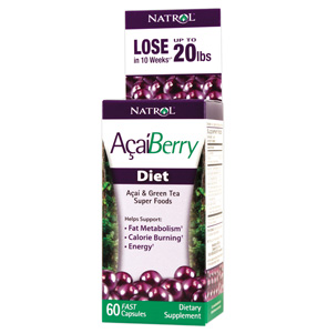 NATROL: Acai Berry Diet 60 CAPS