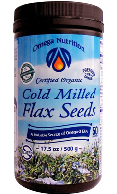 Cold Milled Flax seeds, 15 OZ