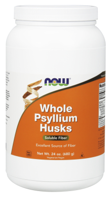 NOW: PSYLLIUM HUSK WHOLE  24 OZ 24 oz