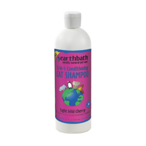 EARTHBATH: Cat 2-in-1 Conditioning Shampoo Lite Wild Cherry Essence 16 oz