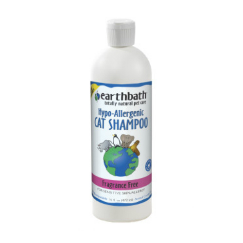 Cat Shampoo Hypoallergenic Fragrance Free 16 oz from EARTHBATH