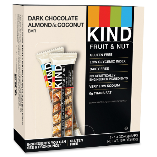 Kind Snacks: Kind Bar Chocolate Almond Coconut 12 bars