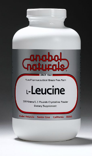 ANABOL NATURALS: L-Leucine Pure Powder 500 gm
