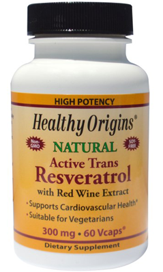 HEALTHY ORIGINS: Resveratrol 300mg (Trans-Resveratrol) 60 capvegi
