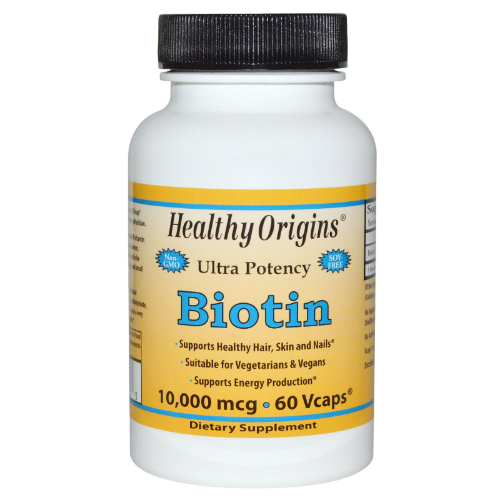 Buy Biotin 10 000 Mcg 60 Vgc From Healthy Origins And Save Big At