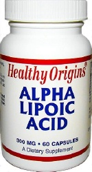 HEALTHY ORIGINS: Alpha Lipoic Acid 300mg 60 cap