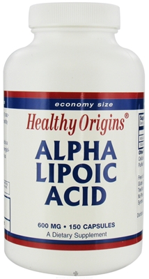 HEALTHY ORIGINS: Alpha Lipoic Acid 600mg 150 cap