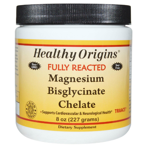 HEALTHY ORIGINS: Magnesium Bisglycinate Chelate 8 oz