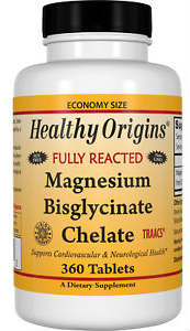 HEALTHY ORIGINS: Magnesium Bisglycinate Chelate 360 tab