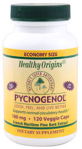 HEALTHY ORIGINS: Pycnogenol 100mg 120 vcaps
