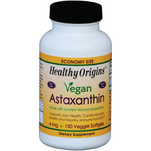 HEALTHY ORIGINS: Astaxanthin 4mg (Zanthin) 150 cap vegi