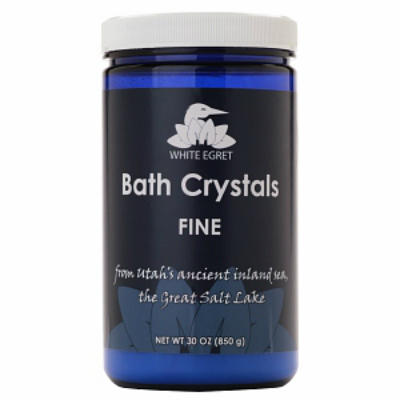 WHITE EGRET PERSONAL CARE INC: Crystal Bath Salt 30 oz