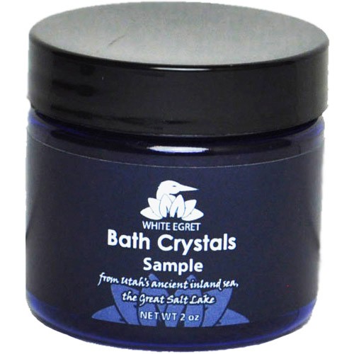 WHITE EGRET PERSONAL CARE INC: Crystal Bath Salt Sample 2 oz