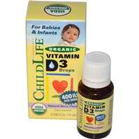 Organic Vitamin D3 for Babies & Infants
