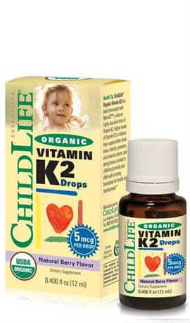 CHILDLIFE: Organic Vitamin K2 Natural Berry 10 ml