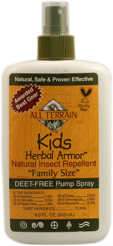 ALL TERRAIN: KIDS HERBAL ARMOR INSECT REPELLENT 8OZ