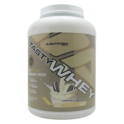 Buy Tasty Whey Cookies Cream 5 Lbs From Adaptogen Science And Save