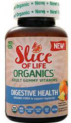 SLICE OF LIFE: Slice of Life Organic Digestive Health Gummy Vitamins 60 ct