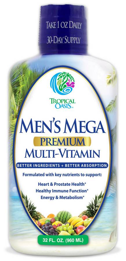 Mens Mega Multi-Vitamin Liquid