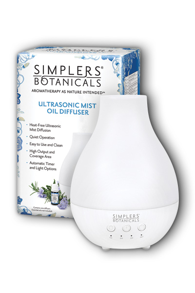 Ultrasonic Mist Oil Diffuser 1 each from Simplers Botanicals