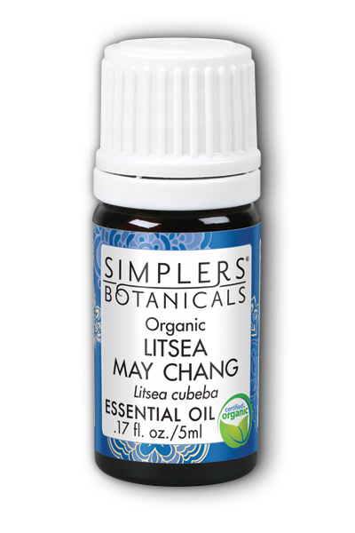 Simplers Botanicals: Litsea May Chang Organic 5ml