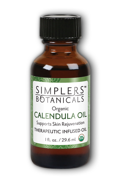 Living Flower Essences: Calendula Infused Oil Organic 1 oz