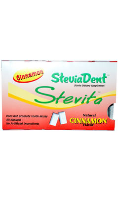 STEVITA: Stevita Steviadent Chewable Stevia Cinnamon Flavor 1 pack