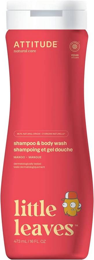 ATTITUDE: Little Leaves 2-In-1 Shampoo Mango 16 OUNCE