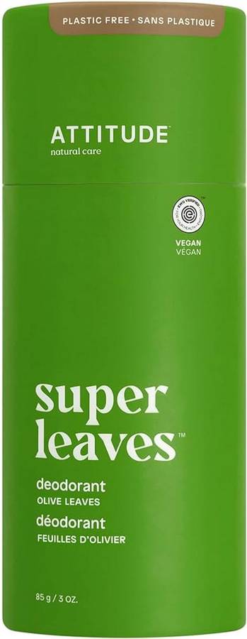 ATTITUDE: Super Leaves Deodorant Olive Leaves 3 OUNCE