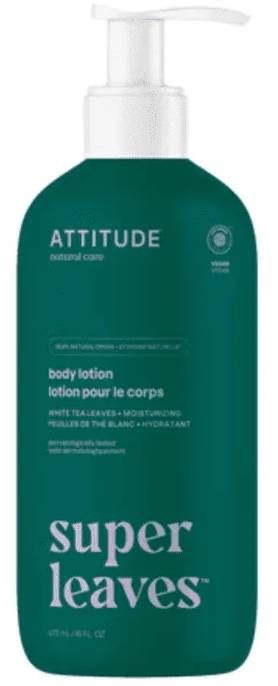 ATTITUDE: Super Leaves Body Lotion Unscented 16 OUNCE
