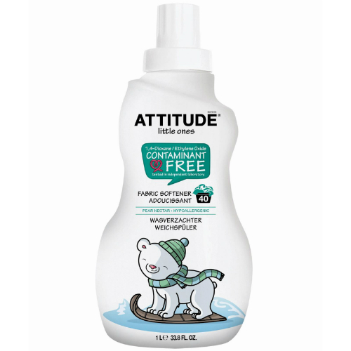 ATTITUDE: Little Ones Fabric Softener for Baby 40 Loads Pear Nectar 33.8 oz
