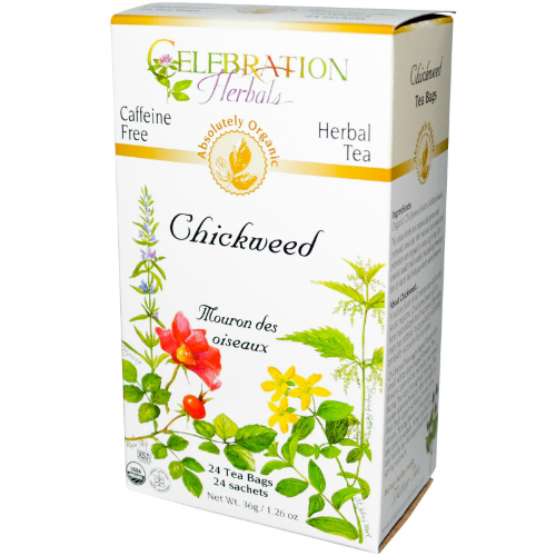 Celebration Herbals: Chickweed Herb Tea Organic 24 bag