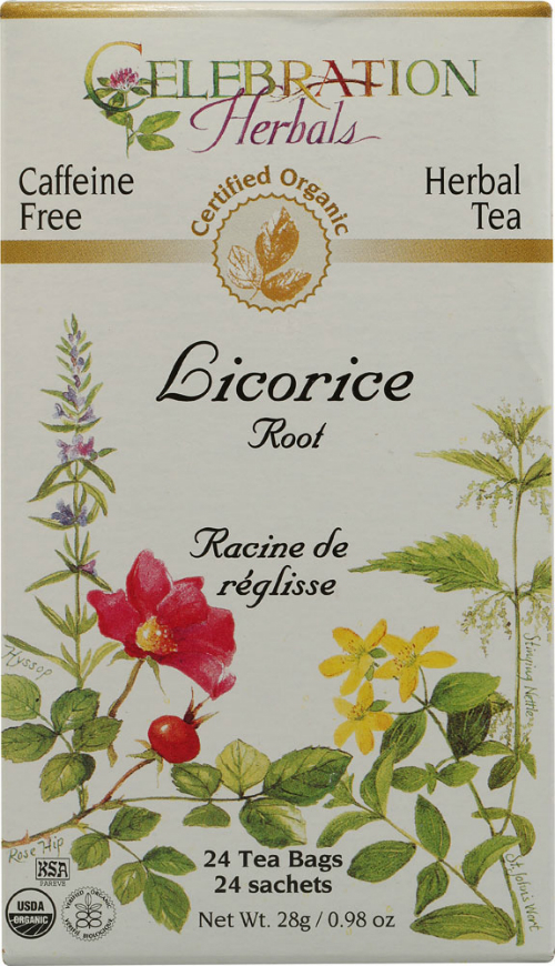 Licorice Root Tea Organic, 24 bag