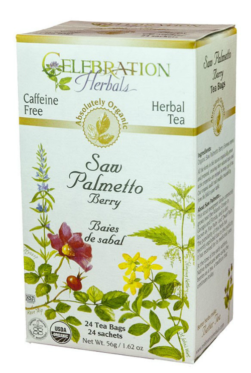 Buy Saw Palmetto Tea Organic 24 bag from Celebration Herbals and Save Big at