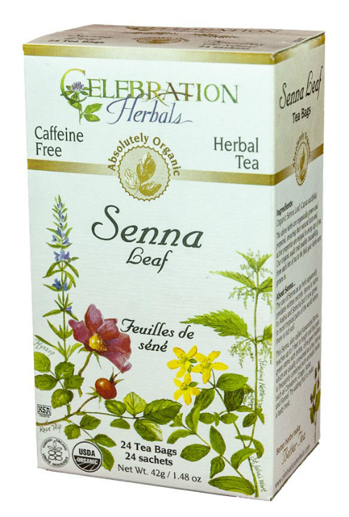 Celebration Herbals: Senna Leaf Tea Organic 24 bag