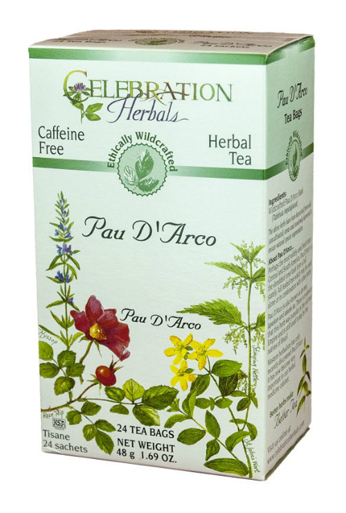 Pau DArco Inner Bark Tea Wild 24 bag from Celebration Herbals