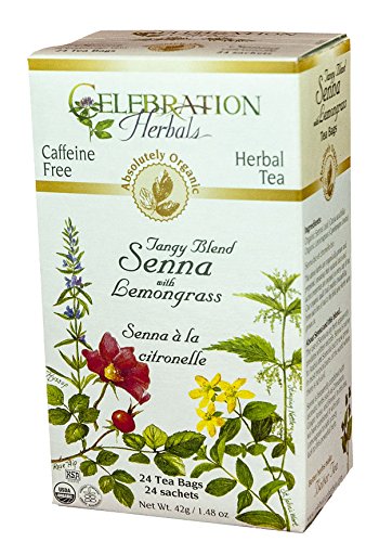 Celebration Herbals: Senna with Lemongrass Organic 24 bag