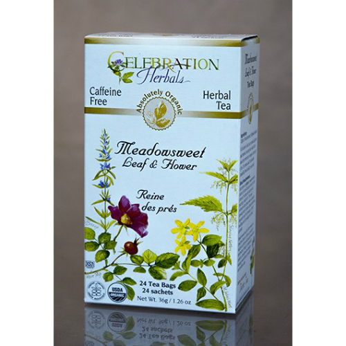 Celebration Herbals: Meadowsweet Organic 24 bag