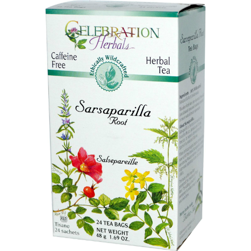Celebration Herbals: Sarsaparilla Root Organic 24 bag