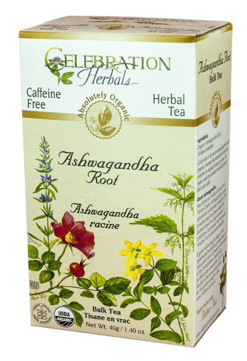Celebration Herbals: Ashwaganda Root C/S Organic 40 gm