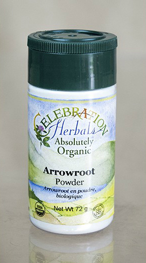 Celebration Herbals: Arrowroot Powder Organic 72 gm