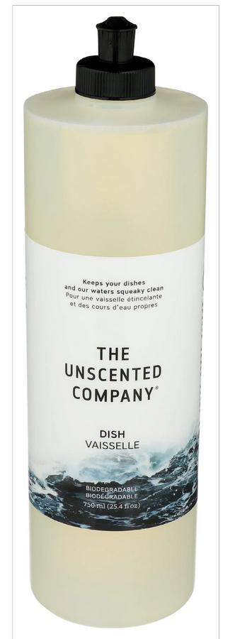 THE UNSCENTED COMPANY: Liquid Dish Soap 25.3 OUNCE