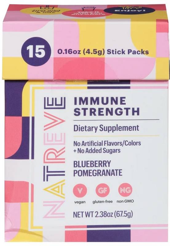 NATREVE: Immune Strength Dietary Supplement 67.5 GM