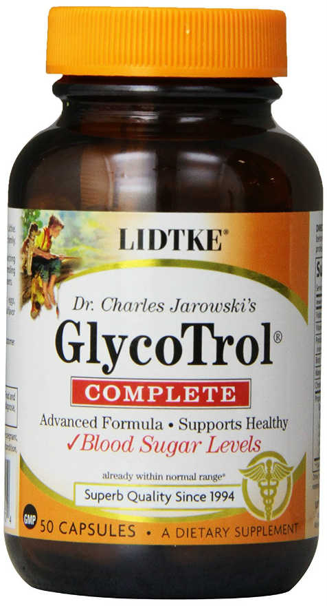 LIDTKE: GlycoTrol Complete 50 capvegi
