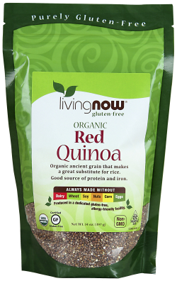 NOW: Organic Red Quinoa 14 oz